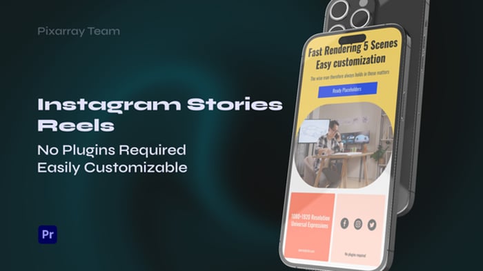 Instagram Reel App Promo Editable Video Templates Envato